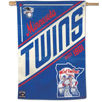 MINNESOTA TWINS CLASSIC (28" X 40"), HOUSE FLAG FROM WINCRAFT - Image 1 of 2