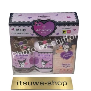 Sanrio &honey Kuromi colaboración 2025 Champú Tratamiento Set 440ml Nuevo - Imagen 1 de 2