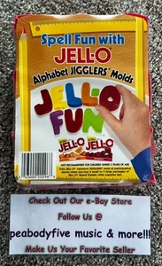 JELLO Formen Alphabet Buchstaben Ausstechformen Kunststoff A-Z Jigglers oder PlayDoh NEU - Bild 1 von 4