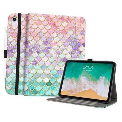 Funda para iPad (A16) 11ª Generación 11 Pulgadas 2025, iPad 10ª Rosa Escala Sirena Foto 1 de 4