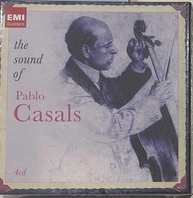 PABLO CASALS - The Sound Of Pablo Casals 4 x CD Box Set BRAND NEW! EMI - Image 1 of 2