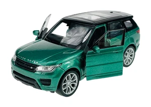 WELLY RANGE ROVER SPORT GREEN 1:34 DIE CAST METAL MODEL NEW IN BOX - Picture 1 of 6
