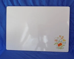 Corning WILDFLOWER Portable Counter Saver 14" x 10" Vintage 1977 - Bild 1 von 4