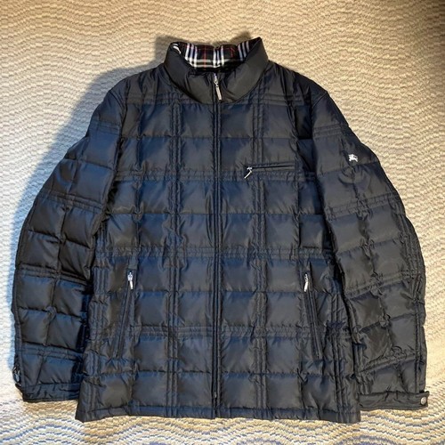 Piumino trapuntato BURBERRY BLACK LABEL taglia L nero