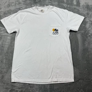 Lambda Chi Alpha Shirt Men’s Medium White Graphic Print Tee Fall Rush 2021 - Picture 1 of 6