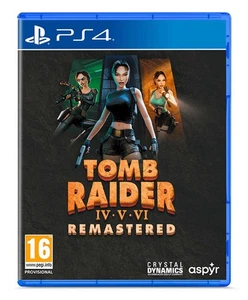 Tomb Raider IV-V-VI Remastered Starring Lara Croft PS4 UK - Foto 1 di 1