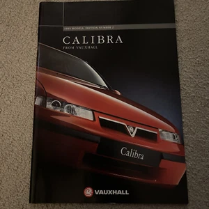 Vauxhall Calibra 43 Page Sales Brochure 1995. Ed2 - Picture 1 of 13