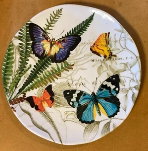 Michel 8" Acryl Schmetterlingsschale - lebensmittel- & spülmaschinenfest - NICHT MIKROWELLENGEEIGNET - Bild 1 von 3