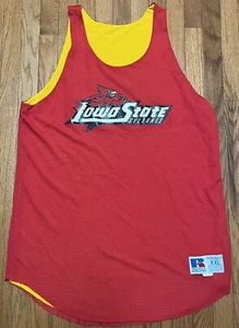 VTG Iowa State Cato #13 Basketball Reversible Practice Jersey Russell XXL USA - Picture 1 of 13
