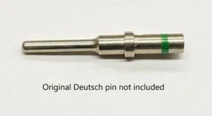 100qty Equivalent Deutsch 0460-215-16141 Crimp Pin compatible Dt Series 14-16awg - Picture 1 of 4