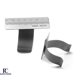 Instrumentos de endodoncia dental ajustables con anillo de 35 mm de medición de palmo de regla de dedo - Imagen 1 de 5