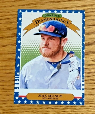 MAX MUNCY 2019 Panini Donruss #26 Diamond Kings Independence Day - Image 1 of 2