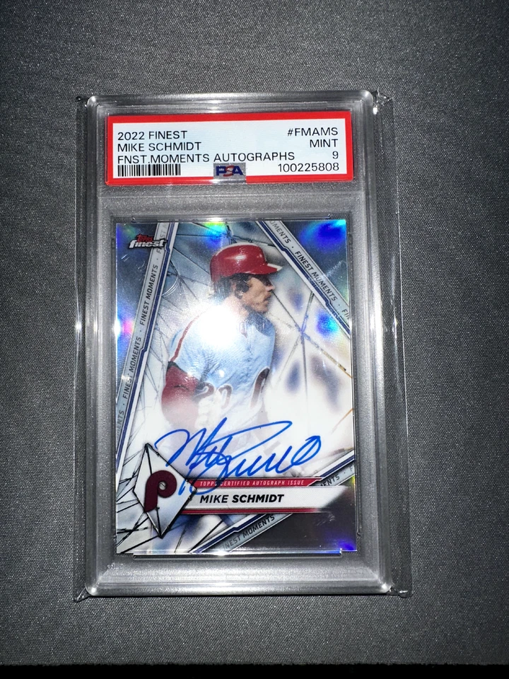 Topps Finest Certified Auto Mike Schmidt - Image 1 of 2