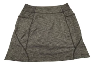Athleta Women's Charcoal Heather Gray Excursion Skort SIZE-MEDIUM - Picture 1 of 8