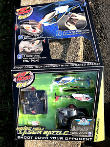 Air Hogs Havoc Heli Laser Battle Remote Control Helicopters RC Open Box
