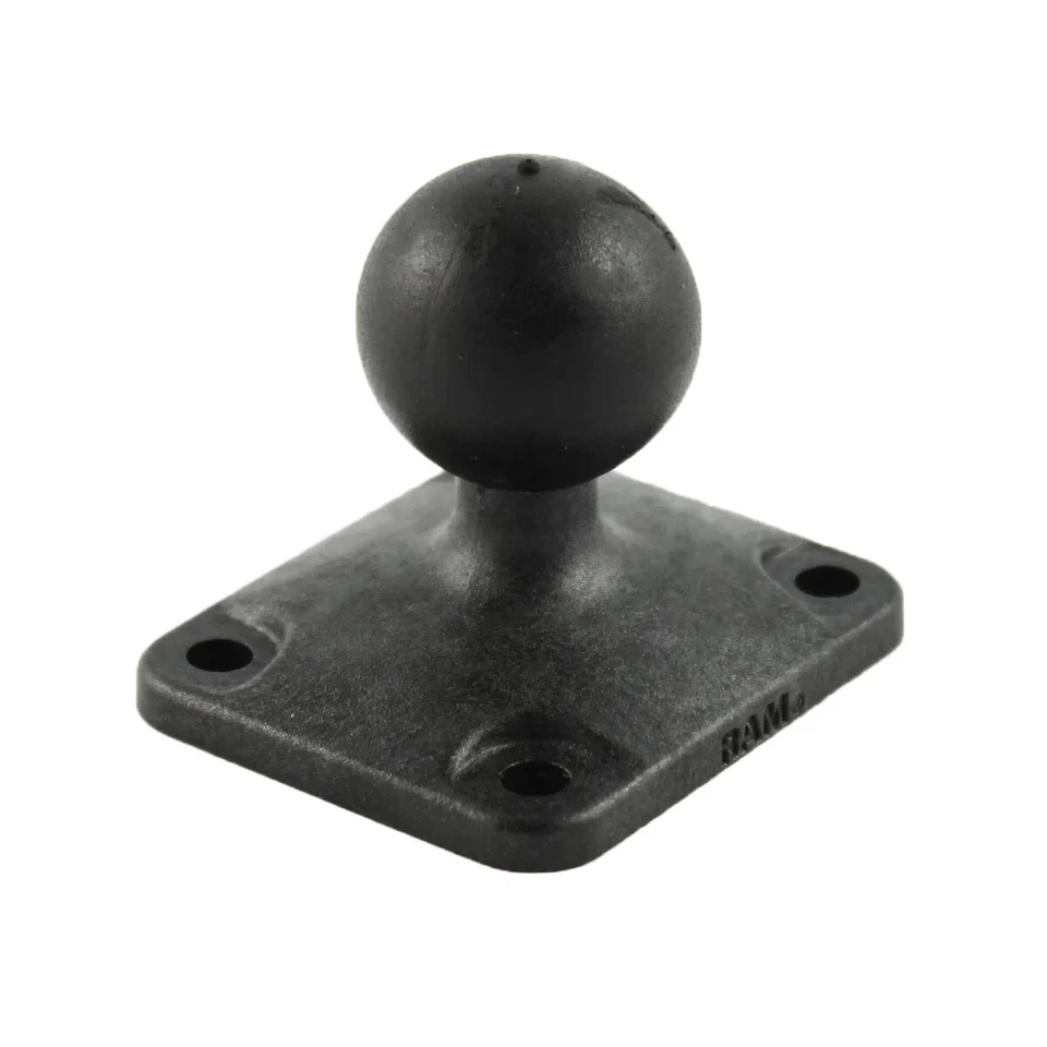 RAM Mount Composite Plastic Rectangular AMPS Plate with 1 inch B-Ball RAP-B-347U - Image 1 of 1