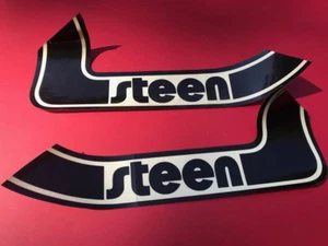 ALSPORT STEEN • Juego de calcomanías de tanque de combustible de gasolina NOS X100 100cc Hodaka Ace 100 motocicleta - Imagen 1 de 1