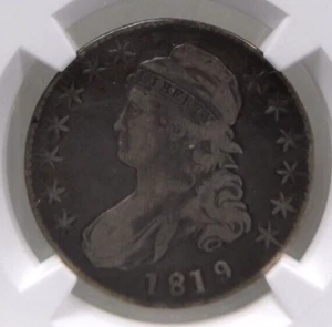 1819 Capped Bust Half Dollar - NGC F12 - #2160310-016 - Picture 1 of 4
