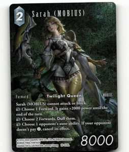FOIL - Final Fantasy Sarah (MOBIUS) (19-024L) (Arte Completo) De Nightmares Legend - Imagen 1 de 1