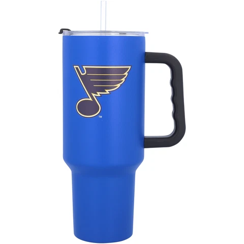 St. Louis Blues 40oz. Travel Tumbler with Handle Cover