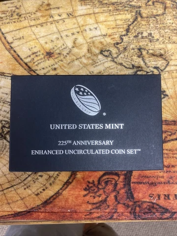 2017 s us mint 225th anniversary 10 coin enhanced uncirculated set Cover