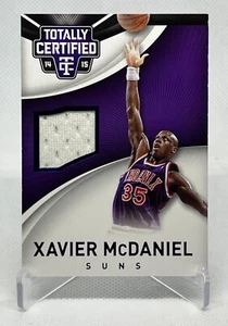 Xavier McDaniel 2014-15 Panini vollständig zertifiziertes Relikt-Trikot/99 (Sonnen) - Bild 1 von 2