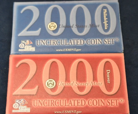 2000 U.S Mint Set in OGP Cover