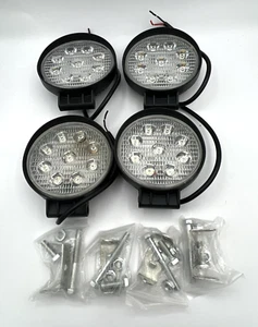 Set Of 4 LED Lights For Polaris RZR Roof Rack, 12v - Picture 1 of 6