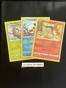 Pokemon Karte - Promo - Hericendre Moustillon Brindibou SWSH220/221/222 - NEU - Bild 1 von 1