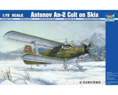 Trumpeter Antonov An-2 Colt on Skis 1:72 01607 modellismo - Immagine 1 di 4