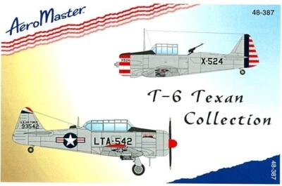 AEROMASTER 48-387 - T-6 TEXAN COLLECTION - 1/48 DECALS - Immagine 1 di 3