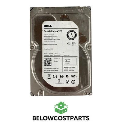 Dell Constellation ES ST32000444SS 2TB SAS 6Gbps 3.5" 7.2K RPM 0R755K Hard Drive - Image 1 of 3