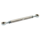 5.5" Adjustable Tensioning Rod Bar Joint Alternator Bracket For SBC BBC 350 454