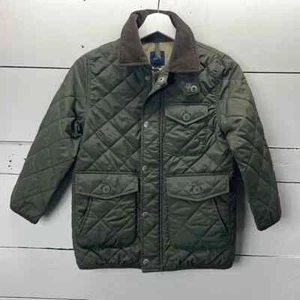Gap Kids Quilted Puffer Coat with Corduroy Detail Size Small 6-7 - Picture 1 of 7