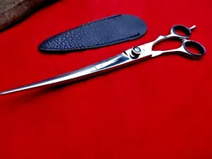 Pet 9" Scissors dog/cat grooming_UPWARD CURVED_Japanese Steel - Bild 1 von 6