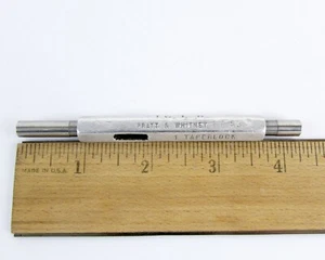 Pratt & Whitney 1 Taperlock Plug Gage GO PD 0.2500 & NO GO P D 0.2540 - Imagen 1 de 2