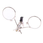 5X Double Lenses Magnifying Glass Clip Diameter 25mm MINI Monocular Magnif-TQ