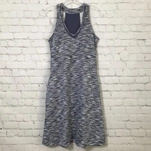 MPG Vestido de Viaje S Racer Malla Espalda Sujetador Incorporado Gris Púrpura Mujer Pequeño Elástico - Imagen 1 de 6