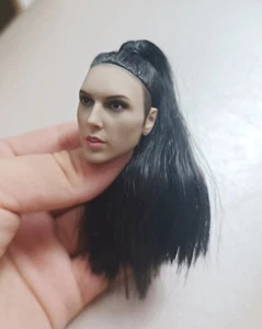 1/6 Female Head Sculpt Braided Hair For 12" Gal Gadot PHICEN SUNTAN Figure Body - Picture 1 of 4