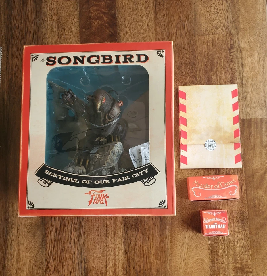 Songbird BioShock Infinite Statue Fink MFG Sentinel of Our Fair City NEW  + MORE - Image 1 of 4