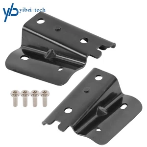 Steel LH & RH Bow Brackets & Screws For Jeep Wrangler 3.6L V6 Gas 2013-2017 - Picture 1 of 24