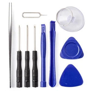 Juego de herramientas de reparación de teléfonos celulares de 10 piezas iPhone Android Samsung palanca herramientas fórceps KIT - Imagen 1 de 9