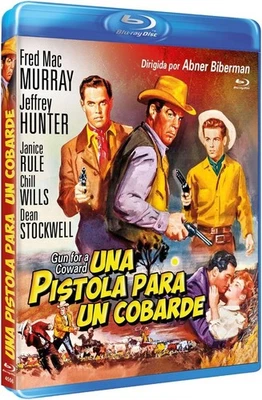 GUN FOR A COWARD (1957) -  BLU RAY DISC  - JEFFREY HUNTER - - Image 1 of 2