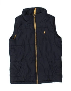 JOULES Boys Padded Gilet 5-6 Years Navy Blue Polyester UW04 - Picture 1 of 4