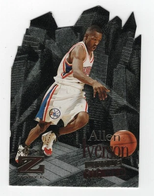 1996-97 Skybox Z-Force Allen Iverson Little Big Men (see Pics) - Image 1 of 2