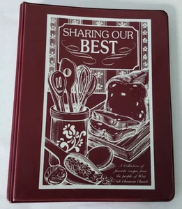 Wichita, Kansas Westside Christian Church Cookbook 1989 Morris Press HB 3 Ring - Picture 1 of 12