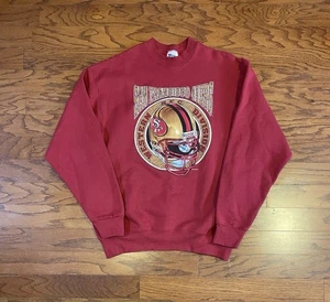 Men Size XL Vintage San Francisco 49ers Pro Player Pullover Crewneck Sweatshirt - Picture 1 of 4