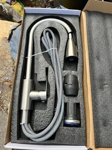 Stainless Steel Sink Tap With Pull Out Spout, Brand New - Picture 1 of 8