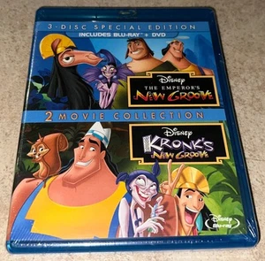 The Emperor's New Groove / Kronk's Special Edition 3-Disc Blu-Ray / DVD Set NEU - Bild 1 von 2
