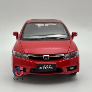 Original 1:18 Honda Civic eighth generation 8.5 Gen Red Car Model alloy Openable - Picture 1 of 11